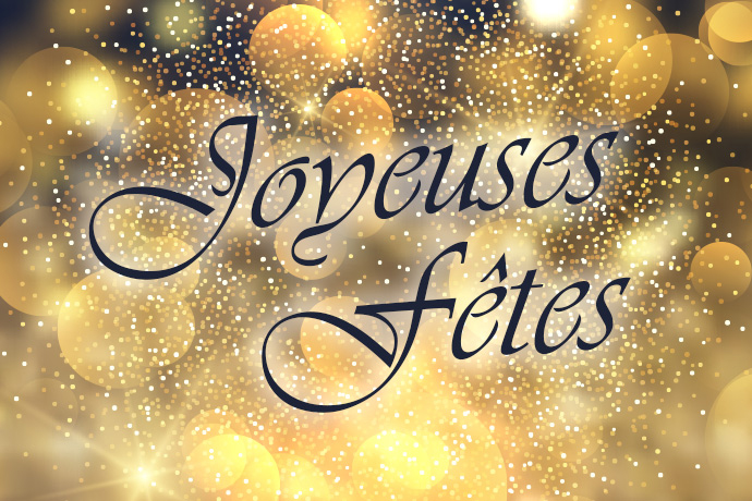 Joyeuses fêtes !