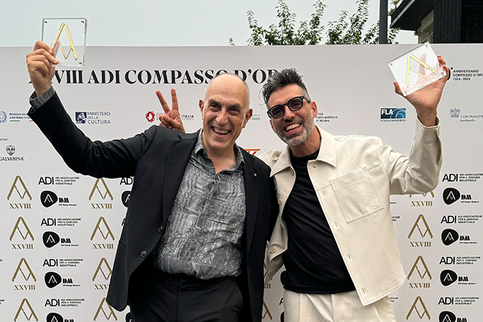 Elica primée, encore une fois, pour Lhov : deuxième Compasso d’Oro