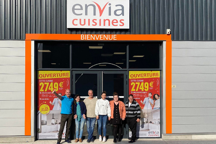 Envia Cuisines s’implante à Pont-de-Beauvoisin