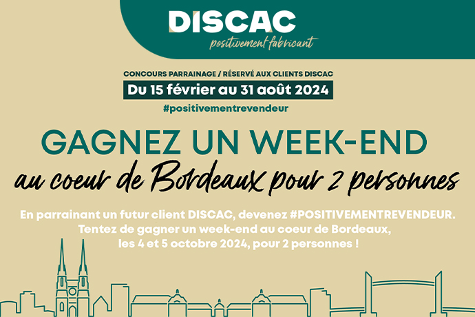 Discac lance un concours basé sur le parrainage