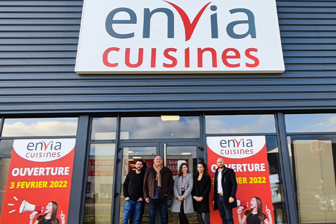 Envia Cuisines s’installe au Mans (72)