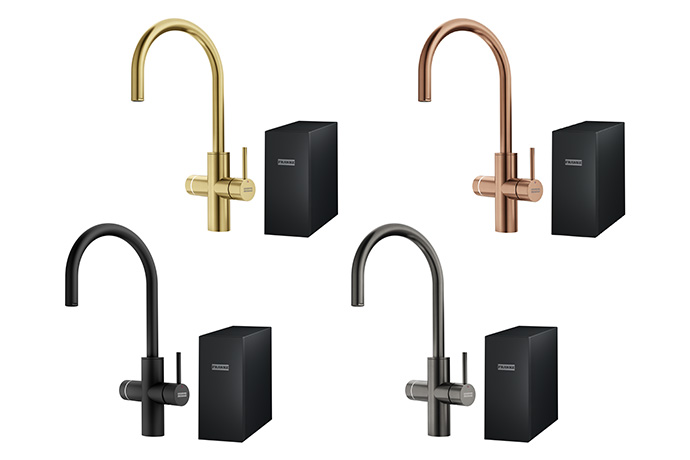 Avec le Mythos Water Hub 6-en-1, Franke propose l’eau bouillante instantanée