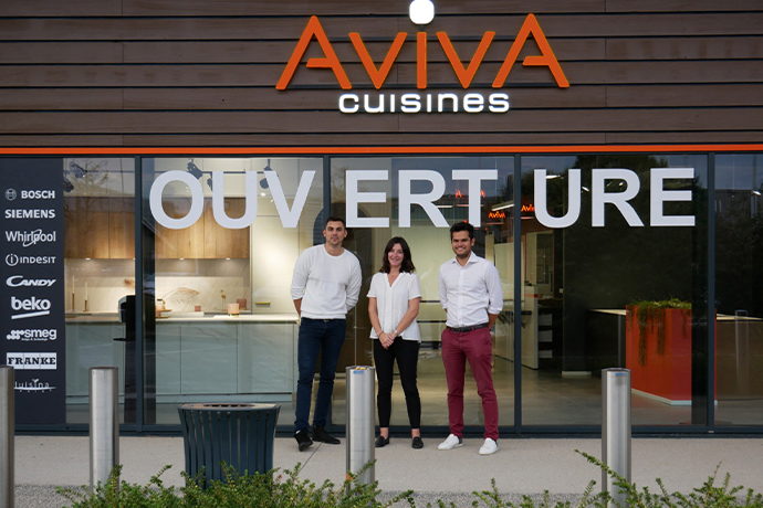 Cuisines Aviva ouvre son 84<sup>e</sup> magasin à Orgeval (78)