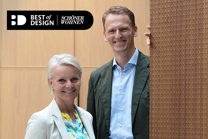 Häcker remporte le prix BEST OF DESIGN dans la catégorie Cuisine