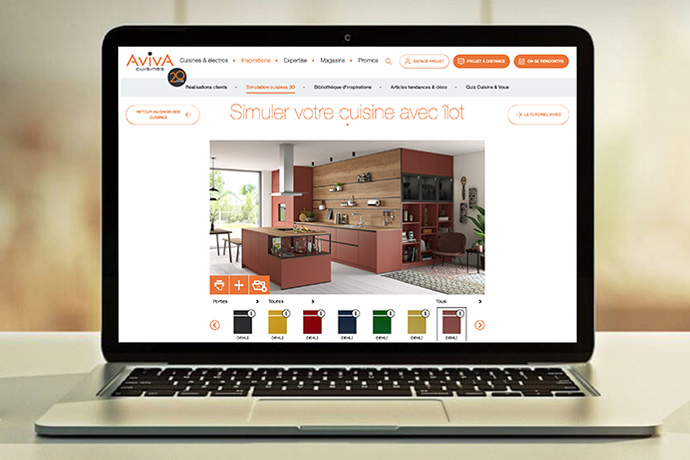Le nouveau site Cuisines AvivA est en ligne