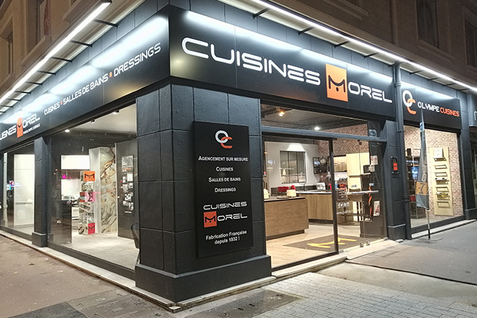 Un nouveau magasin Cuisines Morel à Caen