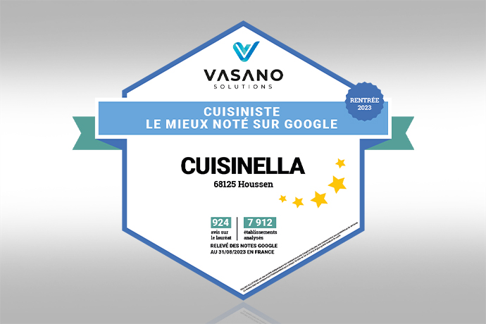 Le magasin le mieux noté sur Google est un Cuisinella