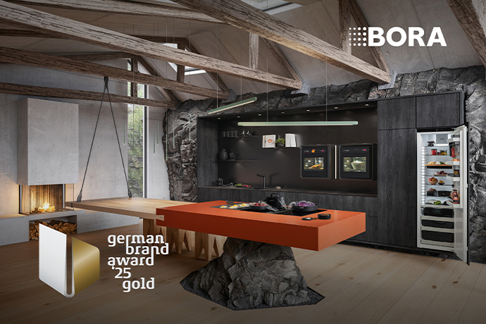 BORA remporte le German Brand Award d’Or et confirme son excellence