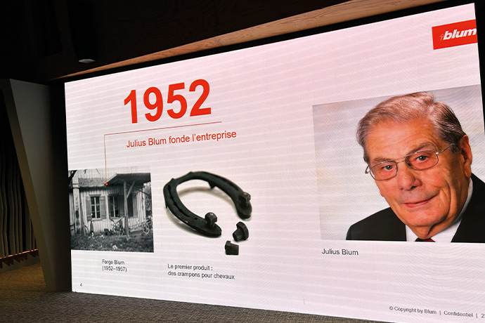 Inside Blum : une visite privilégiée des usines autrichiennes avec Blum France