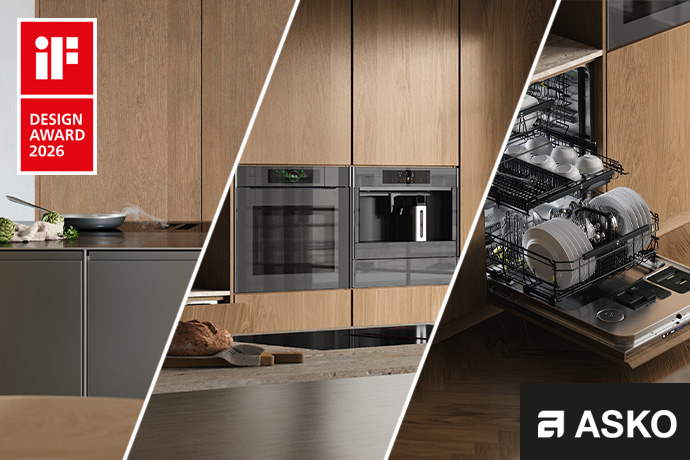ASKO célèbre une triple récompense par l’iF Design Award 2026