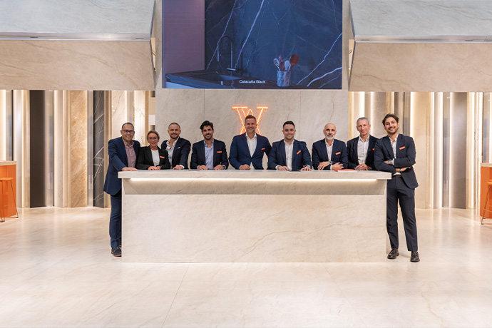 Venux transforme la pierre frittée en luxe accessible