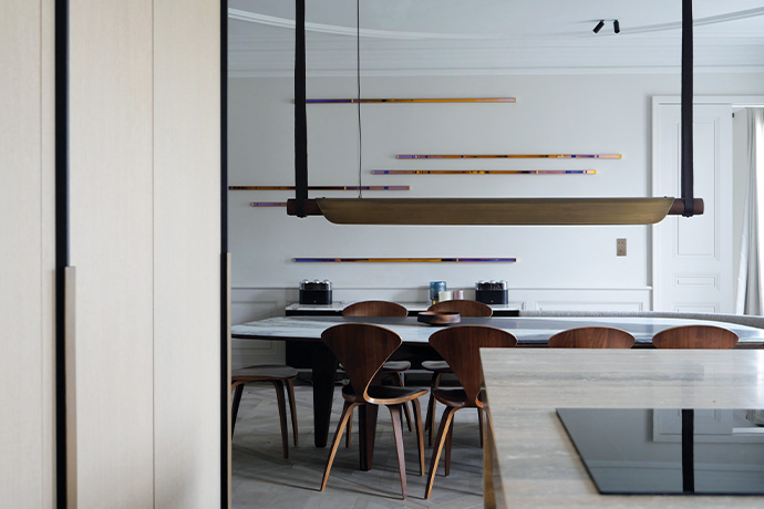 LeLAD met la cuisine au centre de l’appartement