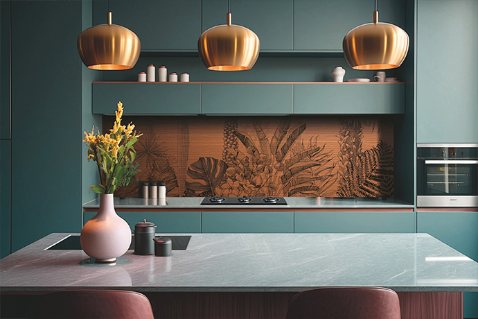 Pixpano redessine les contours de la crédence décorative