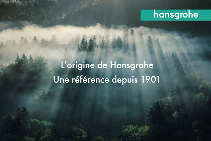 Hansgrohe : il était une fois, il y a 125 ans, un pionnier de la salle de bains