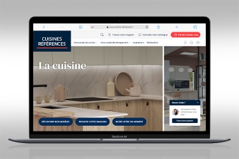 Nouveau site Internet pour Cuisines Références