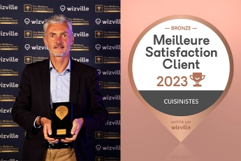 Cuisines Références à nouveau primé pour sa satisfaction client 