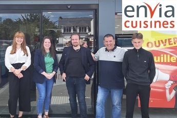 Envia Cuisines a ouvert son 28<sup>e</sup> magasin à Saint-Brieuc 