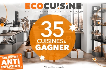 Ecocuisine lance un jeu avec 35 cuisines à gagner