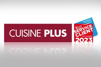 Cuisine Plus à nouveau Élu Service Client de l’Année