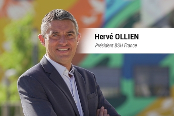 BSH Électroménager France annonce la nomination d’Hervé Ollien au poste de Président