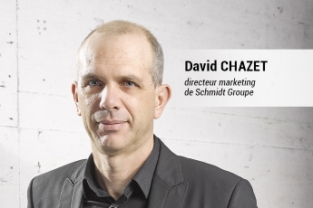 David Chazet nommé directeur marketing de Schmidt Groupe.