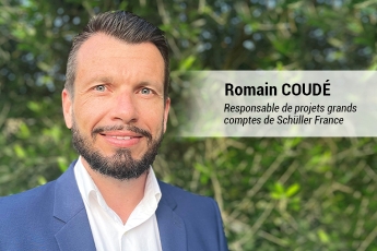 Romain Coudé nommé responsable de projets grands comptes de Schüller France