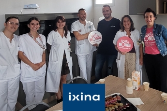 ixina aux côtés du personnel soignant du CHU d’Albi