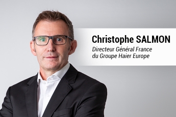 Christophe Salmon est nommé Directeur Général France du Groupe Haier Europe