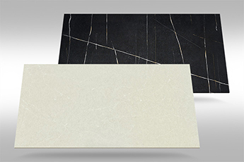 Cosentino dévoile les Silestone Eternal noir et Silken Pearl