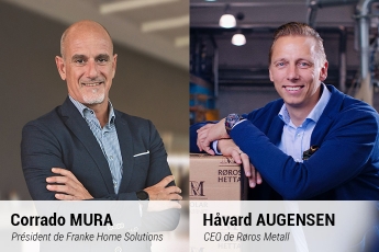 Franke renforce sa présence dans les hottes avec l’acquisition de Røros Metall