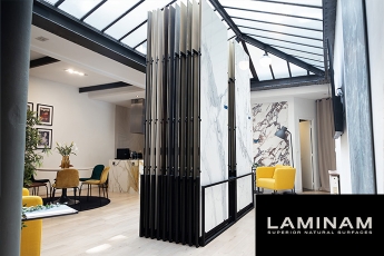 Laminam ouvre les portes de son atelier à Paris