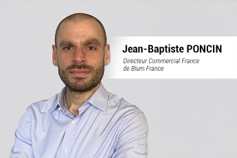 Jean-Baptiste Poncin nommé Directeur Commercial France de Blum France
