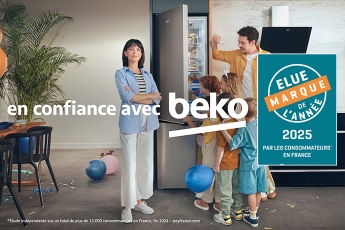 Beko, élu Marque de l’Année 2025 en France