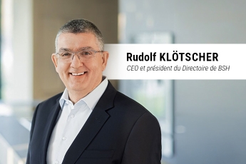 BSH nomme Rudolf Klötscher au poste de CEO