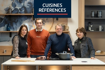 Cuisines Références annonce la reprise familiale de son magasin du Quesnoy
