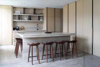 LeLAD met la cuisine au centre de l’appartement