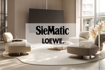 SieMatic annonce son partenariat avec Loewe Technology