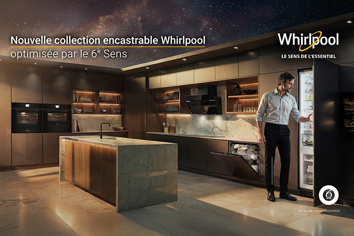 Whirlpool lance une campagne TV et digitale massive pour l’encastrable